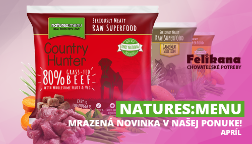 NATURES:MENU - mrazená novinka v našej ponuke!