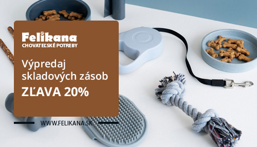 Výpredaj skladových zásob - zľava 20%