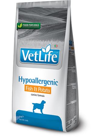 Farmina Vet Life dog hypoallergenic, fish & potato 2 kg