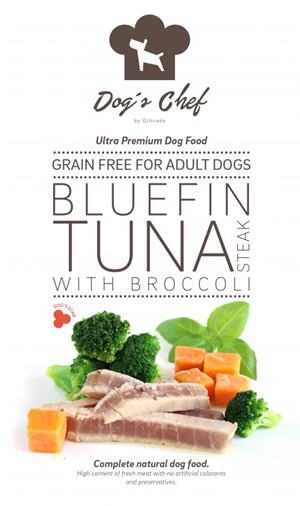 Dog’s Chef Bluefin Tuna steak with Broccoli 500 g