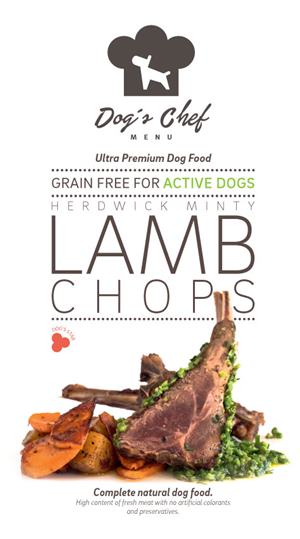 Dog’s Chef Herdwick Minty Lamb Chops ACTIVE DOGS 500 g