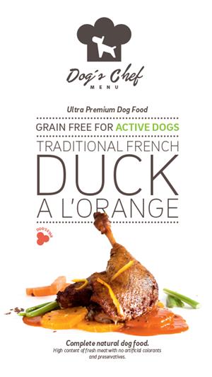 Dog’s Chef Traditional French Duck a l’Orange ACTIVE DOGS 500 g