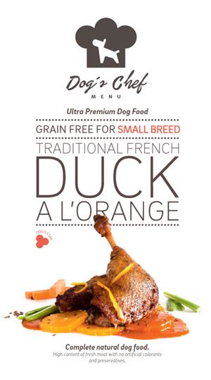 Dog’s Chef Traditional French Duck a l’Orange SMALL BREED 500g