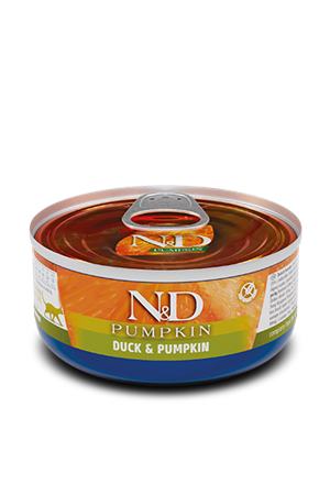 Farmina N&D cat PUMPKIN & duck konzerva 70 g