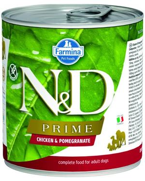 Farmina N&D dog PRIME chicken & pomegranate konzerva 285 g
