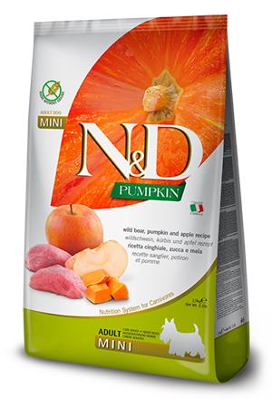 Farmina N&D dog PUMPKIN (GF) adult mini, boar & apple 0,8 kg