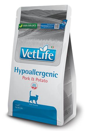 Farmina Vet Life cat hypoallergenic, pork & potato 1,5 kg